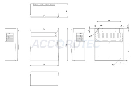 ББП-60 исп. 1 Блок бесперебойного питания ACCORDTEC, 12 В, 6 A